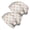Christmas Multi-Colored Santa, variant on 2PCS Stretch Knit Skull Beanie, Hip-Hop Style, Unisex, Lightweight,Christmas Festive Teddy Bear Santa Hat White Pattern