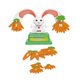 thumbnail image 4 of Juego de conteo de equilibrio de conejo juguete de iluminación preescolar actividades de aprendizaje juguete de enseñanza de matemáticas, 4 of 8