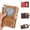 Brown, variant on Passport Holder for Travel Essentials, Passport Wallet Cover Case for Travel Must Haves Accessories, RFID Blocking Faux Leather Card Case, Passport Book Holders for Women and Men (Black)