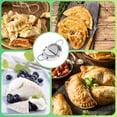 thumbnail image 5 of Holzlrgus Dumpling Maker Mold, 3.8 Inch Dumplings Maker Machine Empanadas Press, Stainless Steel Pierogi Cutter Press, Kitchen Gadget for Chinese Wonton Dough Ravioli Pot Sticker Molds, 5 of 7