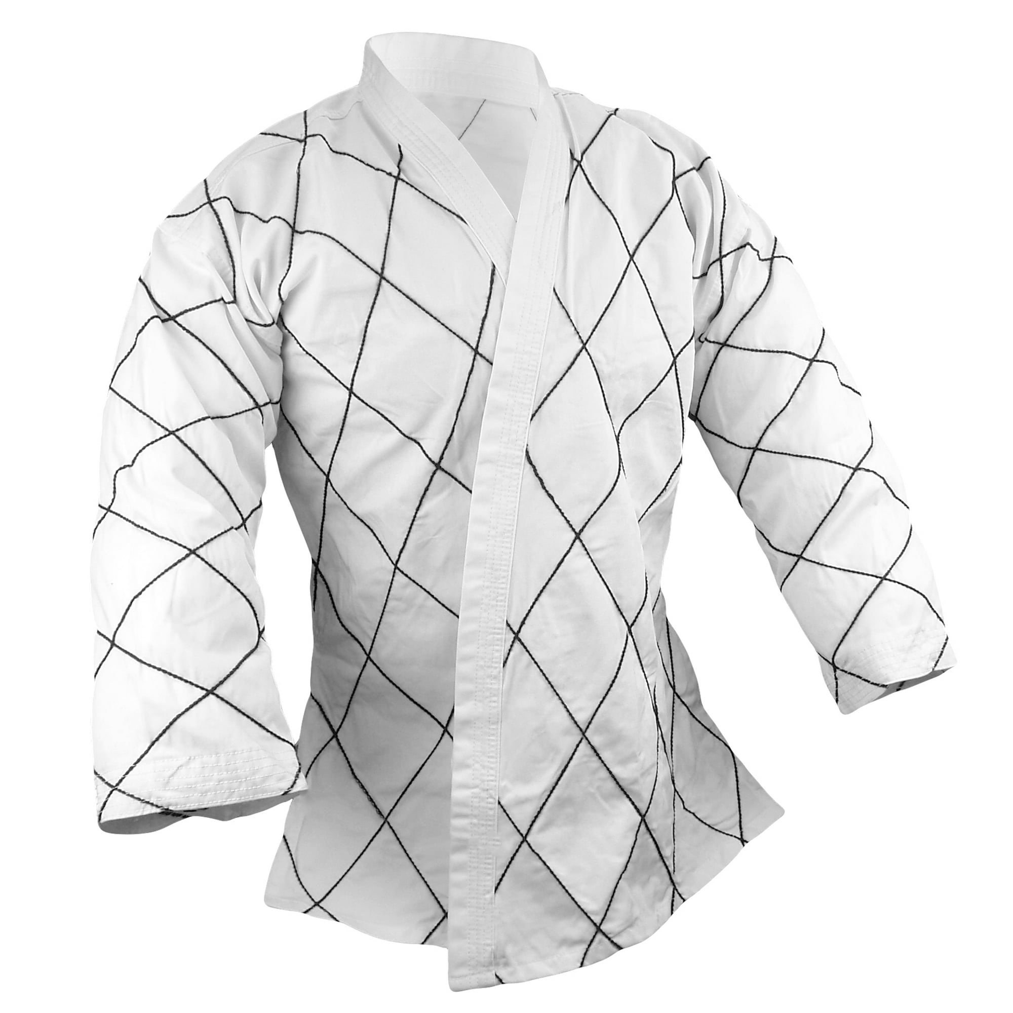 Hapkido Jacket ONLY, Martial Arts Medium Weight Diamond Stitching Top Only Uniform Gi