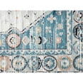 thumbnail image 7 of Abani Azure Collection Blue 4' x 6' Medallion Vintage Rug, 7 of 7