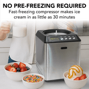 Whynter ICM-201SB 2.1 Quart Upright Ice Cream Maker with Stainless Steel Bowl