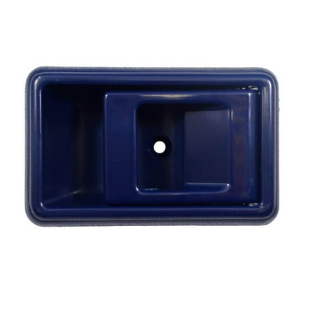 - PT Auto Warehouse TO-2501J-RH - Inner Interior Inside Door Handle, Blue - Passenger Side