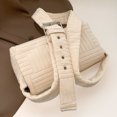 thumbnail image 4 of Bolso Mano Femenino Correa Ajustable Flip Tela Elegante para El, 4 of 9