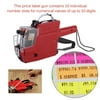 10 Digits 2 Lines Price Tag Labeler Label Pricing Gun With Tags Sticker