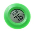 thumbnail image 4 of Shisuyan Reptile Box Thermometer Hygrometer Round Shaped Digital Temperature Humidity Meter for Indoor Bedroom Home (Green), 4 of 8