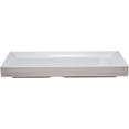 thumbnail image 4 of 14"L White Melamine Modern Rectangular Serving Plates or Dish Platters Set of 6, 4 of 4
