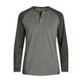 thumbnail image 5 of Burnside Men's Knit Henley Shirt with Long Sleeves, Sizes S-2XL, 5 of 5