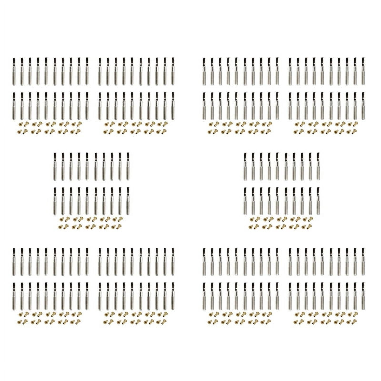 200 Pcs Lyre Harp Tuning Pin Nails with 200 Pcs Rivets Set for Lyre ...
