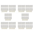 thumbnail image 1 of 200 Pcs Lyre Harp Tuning Pin Nails with 200 Pcs Rivets Set for Lyre Harp Small Harp Musical Stringed Instrument, 1 of 7