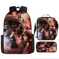 thumbnail image 6 of Attack on The Giant Schoolbag, Anime Men's and Women's Backpacks, Large-capacity Outdoor Leisure Travel Bags, Three-piece Set, 6 of 10