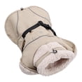 thumbnail image 3 of Almencla Warm Dog Coat Waterproof Adjustable Chest Strap Windproof Winter Pet Clothes Beige L, 3 of 8