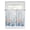 Blue, variant on Half Window Curtain 36 Inches Long, Coastal Coral Window Treatment Curtain Drapes, Blue Ocean Starfish Seagrass Watercolor Small Tier Curtains for Bathroom Over Sink, 27.5"x36", 2 Panels
