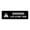 Black, variant on Standard Warning Life is Not Fair Sign (Blue) - Medium