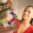 thumbnail image 3 of Adornos colgantes para árbol de Navidad, colgantes acrílicos con forma de perro salchicha para fiesta, decoraciones navideñas para el hogar, regalos de Navidad y Año Nuevo, 3 of 4
