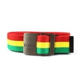thumbnail image 5 of Rasta Jamaican RGY Canvas Belt with Styilish Buckle, 5 of 5