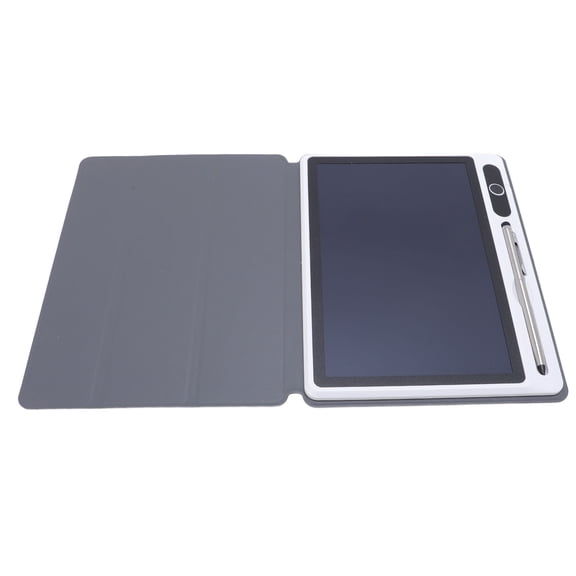 Tablero De Escritura LCD, Tableta De Dibujo Gráfico Con Bolígrafo, Tablero De Dibujo Electrónico Con Funda De Piel Sintética, Pantalla De Bloqueo Inteligente