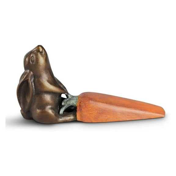 Rabbit and Carrot Doorstop