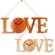 thumbnail image 4 of Reloj de pared de cáñamo retro para el hogar, reloj con letras únicas, decoración de bricolaje, sala de estar, oficina, escuela sidaley JJ23611-04B, 4 of 6