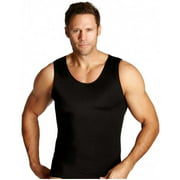 Insta Slim Mens Slimming Compression Muscle Tank Top Body Shaper Abdomen Control Undershirt - MS0001