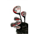 thumbnail image 2 of JP Lann Junior Golf Clubs Set (9-12): Kids Golf Set Includes Youth Golf Clubs, Golf Stand Bag, Golf Bag Rain Cover, Carrying Strap, Driver Headcover, Tees, and Rangefinder for Boys and Girls, 2 of 9