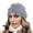 Grey, variant on Multicolor Headband for Women Cancer Head Hat Cap Ethnic Bohemian Floral Hair Cover Wrap Turban Headwear Turban Cap for Women