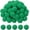 Dark Green, variant on 1inch Pom Poms for Crafts, 200pcs Small Pompoms for Crafts Mini Puff Balls Bulk High Elasticity Fuzzy Balls for Hats Christmas Art DIY