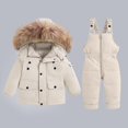 thumbnail image 3 of GYRATEDREAM Toddler Boys Snowsuit Girls Snow Pant and Jacket Bib Winter Kids Clothes Coat 1-5T, 3 of 5