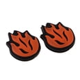 thumbnail image 3 of 2 / piece tennis racket ation Shock absorber Shockproof Orange, 3 of 6