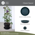 thumbnail image 2 of The HC Companies Soucoupe Plateau d'Égouttement Classique pour Pot de Plante Rond de 16 Pouces, Evergreen, 2 of 6