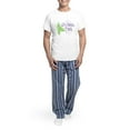 thumbnail image 5 of CafePress - Sweet Pea Men's Light Pajamas - Men's Light Loose Fit Cotton Pajama Set, 5 of 7