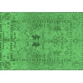 thumbnail image 1 of Ahgly Company Indoor Rectangle Abstract Emerald Green Modern Area Rugs, 2' x 3', 1 of 4
