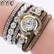thumbnail image 2 of Pulseras para mujer, regalos para mujer CCQ Reloj de pulsera analógico de cuarzo con esfera de cristal y diamantes de imitación vintage para mujer, 2 of 2