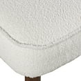 thumbnail image 5 of Wes Mid-Century Modern Boucle Upholstery Counter Barstool (Set of 2), 5 of 10