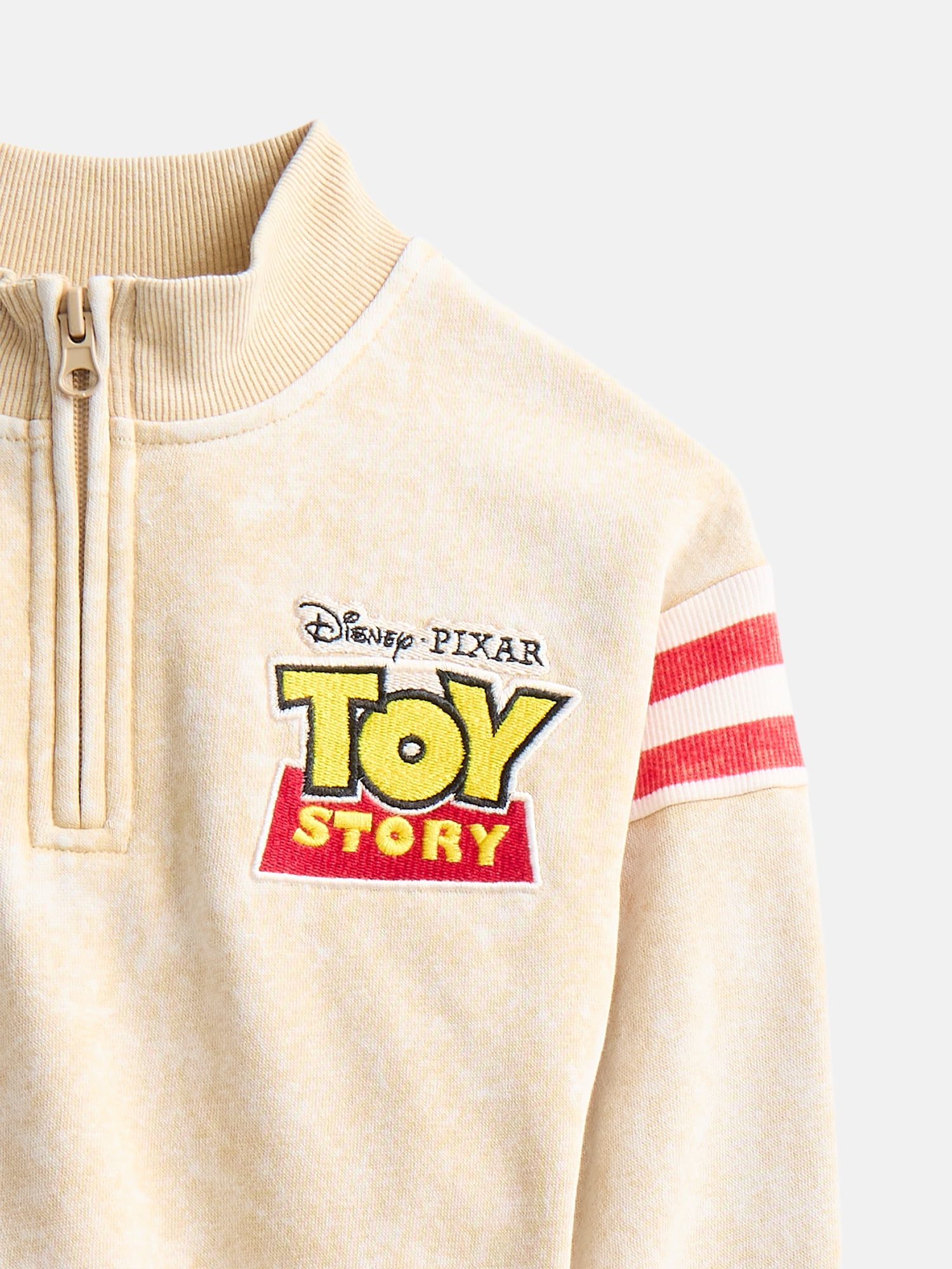 Disney Toy Story Toddler Boys Quarter Zip Pullover and Pants Set, 2 Piece, Sizes 12M-5T
