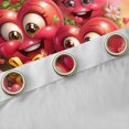 thumbnail image 4 of Feelyou 3D Love Heart Curtains Pack of 2 (42x84 Each) for Teens, Valentine's Day Gifts Curtains Blackout, Funny Cartoon Style Bedroom Curtains, Window Curtains Home Decor, 4 of 6