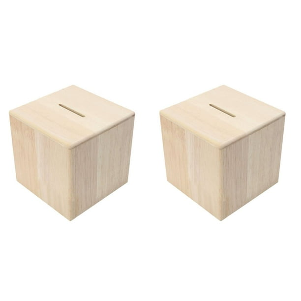 2X Alcancía Personalizada con Forma de Cerdito, Caja para Ahorrar Dinero, Dinero en Efectivo en Dólares, en , Decoración para el Hogar