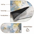 thumbnail image 6 of Rectangle Rug 4x6ft Area Rug,Retro Abstract Artwork Area Rugs for Living Room Bedroom,Blue Yellow Gray Art Pattern Floor Mat Non-Slip Non-Shedding Carpet Indoor Accent Rugs, 6 of 9