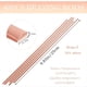 thumbnail image 2 of 40 Varillas de Soldadura Fuerte con 15% de Plata - Varillas Planas de Cobre Fosférico para HVAC, Aire Acondicionado, Aleación de Soldadura Fuerte de 25 cm, 2 of 5