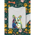 thumbnail image 3 of Colorful Welsh Corgi Walking Sweatshirt Men -Image by Shutterstock, Male 5X-Large, 3 of 4