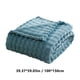 thumbnail image 3 of Sofa Vama Ropa de Cama Manta de vellón suave, cálida y suave, de doble cara, para todas las estaciones, de color liso. for Navideño, 3 of 4