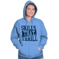 thumbnail image 4 of Skills That Thrill Dance Zip Up Hoodie Men's Women's Brisco Brands 2X, 4 of 6