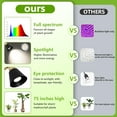thumbnail image 6 of Adjustable Standing Grow Lights for Indoor Plants, 20W Full Spectrum Plant Lamp with COB Bulb & 4/8/12H Timer, 75’’ Height Tall Grow Lights for Large Plants, Small Potted Succulent, 6 of 8