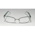 thumbnail image 3 of NEW VERA WANG V349 WOMENS/LADIES CAT EYE FULL-RIM FERN FRAME DEMO LENSES 53-16-135 FLEXIBLE HINGES EYEGLASSES/EYE GLASSES, 3 of 9