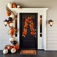 thumbnail image 5 of Hvmvliv Fall Garland 68.9in Fall Maple Garland - Artificial Fall Leaf Garland Colorful Autumns Decor for Thanksgiving Home Party Orange, 5 of 6