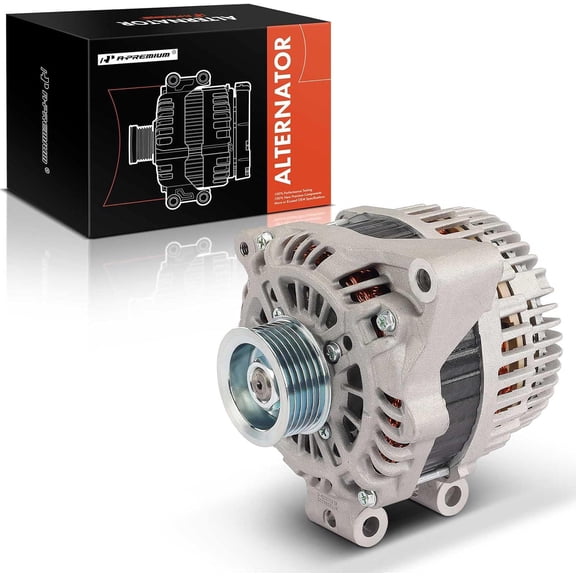 A-Premium Alternator Compatible with Subaru Forester 2011 2012 2013 2.5L, 12V 110A 6-Groove Pulley Clockwise, Replace# 23700-AA701, A002TL0091A