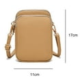 thumbnail image 2 of Bolso bandolera para móvil de mujer, monedero vertical, 2 of 5