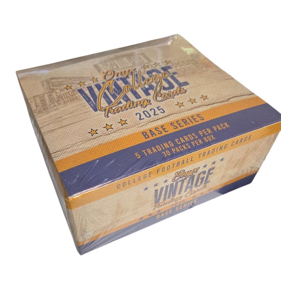 College Football 2025 Base Series Trading Card HOBBY Box