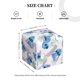 thumbnail image 4 of Funda para caja de pañuelos de cuero con puntadas cuadradas, soporte para papel de seda con cinturón inferior, funda estética para papel facial con forma de cubo, decoración moderna para baño y, 4 of 8
